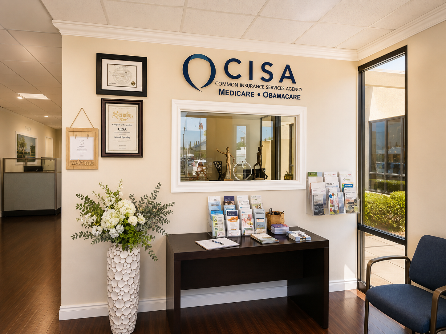 Inside the CISA office